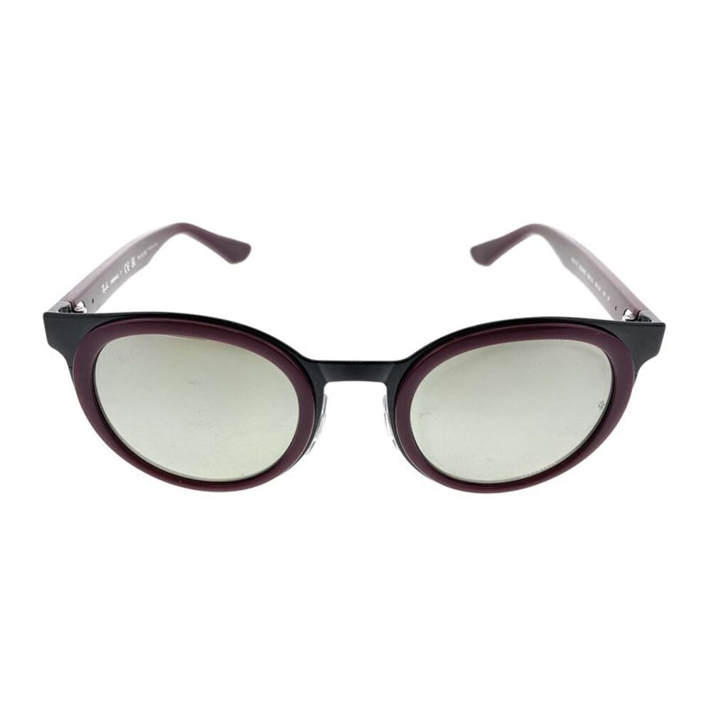 Defective: Ray- Ban 0RB3710 92615J Red on black Round Sunglasses